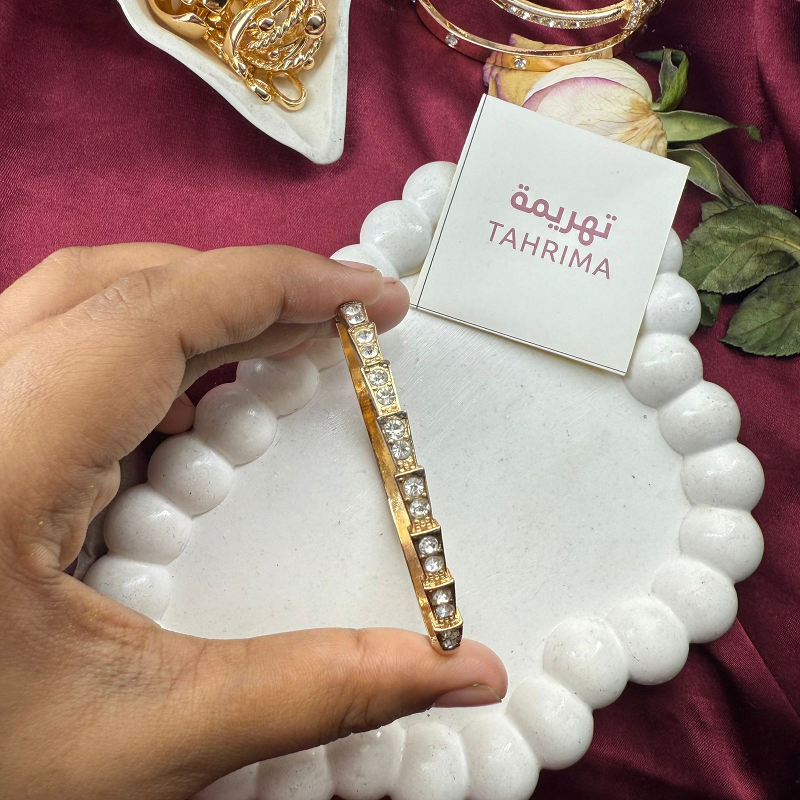 Stainless Steel Bracelet - Stone Tail