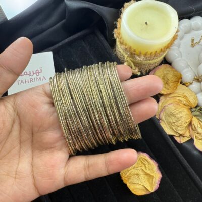 Crinkle Metal Bangle - 25 PCS