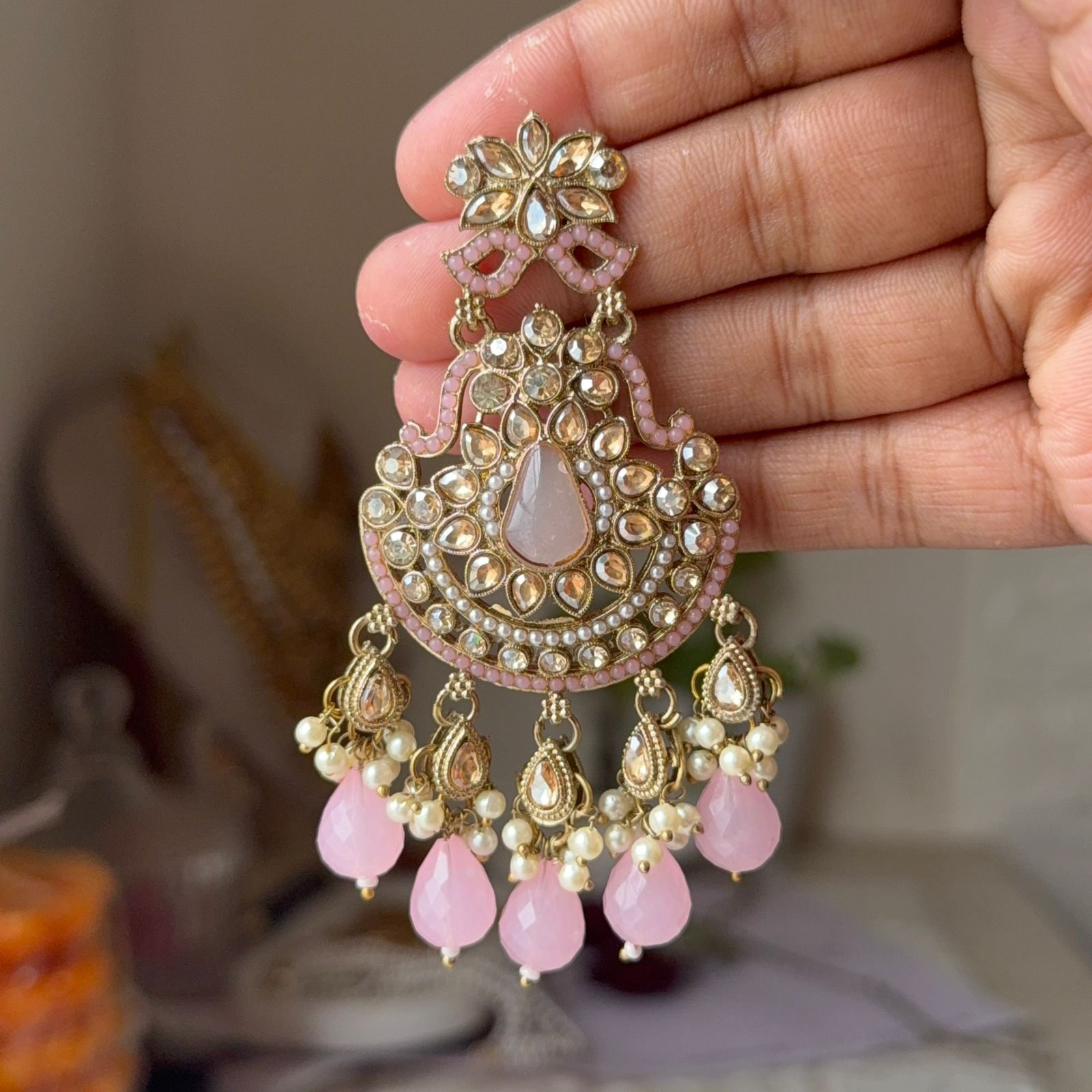 Royal Masnoor Shadow Stone Earrings
